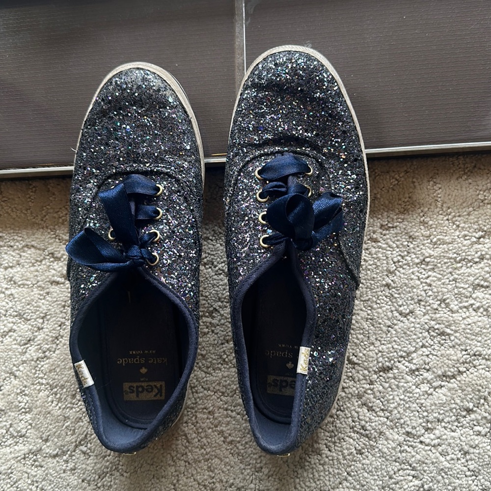 Kate Spade x keds glitter sneakers !